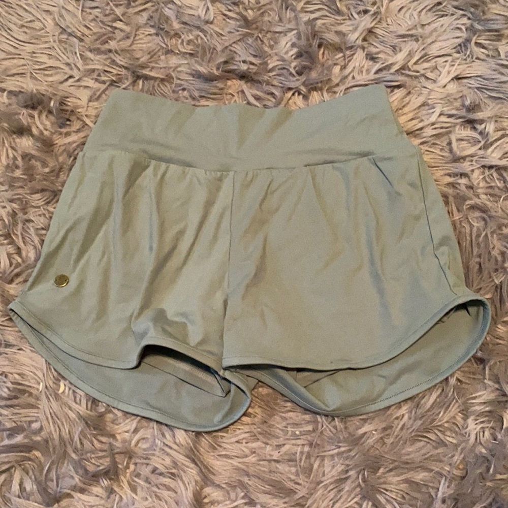 Love Fitness blue shorts